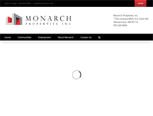 Tablet Screenshot of monarchnm.com